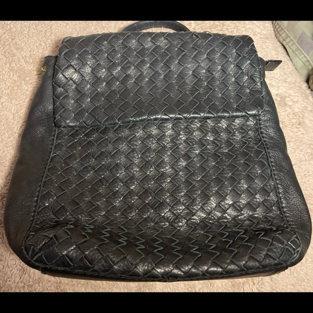 AMERICAN LEATHER CO. leather backpack